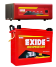 Exide Star 12V 1625 Inverter and Exide Inva Master 2000  200 AH combo